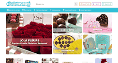 Desktop Screenshot of cikolatasepeti.com
